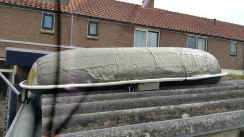 Hard plastic visboot 200cm