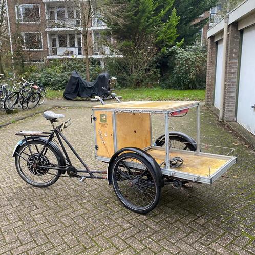 Hard working electric bakfiets