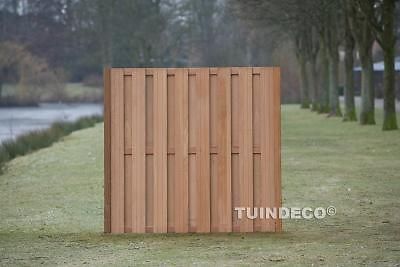 hardhouten schutting tuinscherm (Bankirai) mega opruiming99