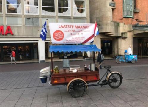 Haringkar verkoopwagen bakfiets