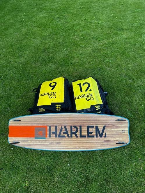 Harlem kite set - Harlem go, Wood board and kiss bar