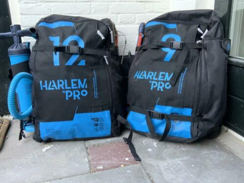 Harlem proV2 kites 9m en 12m met clickbar