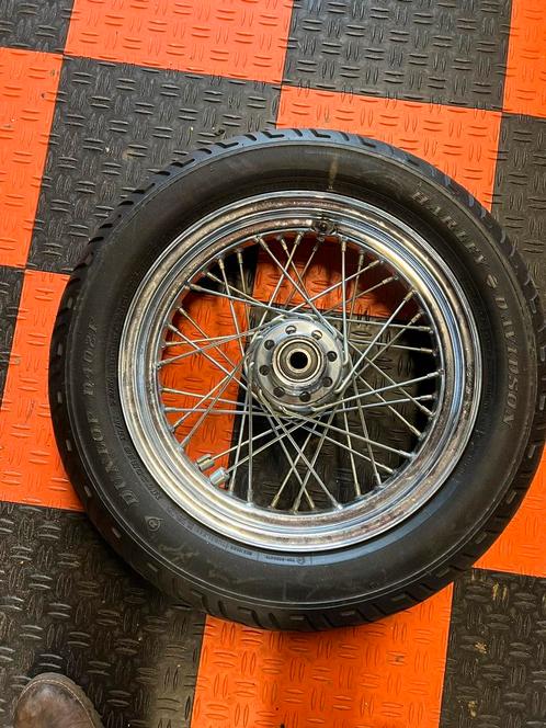 Harley Davidson 16 inch spaakwielen set