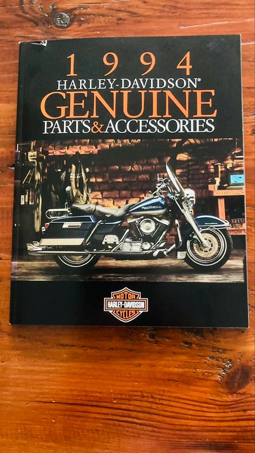 Harley Davidson 1994 FLHR accessoires boek