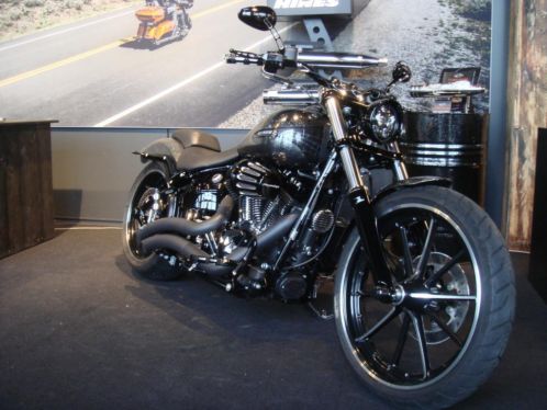 Harley-Davidson Breakout FXSB uit 2014 met zeer veel extra039s
