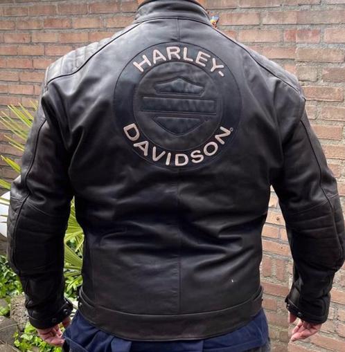 Harley Davidson Buffellederen Motorjack USA XL