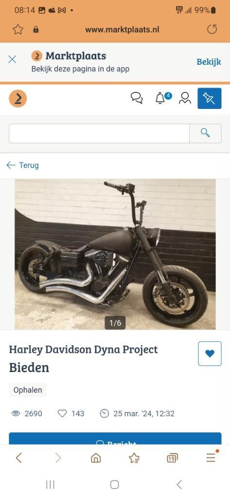 Harley davidson dyna project