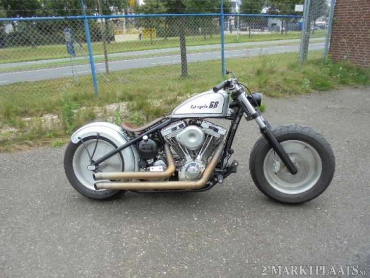 Harley-davidson eigenbouw chopper 