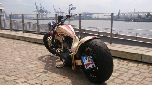 HARLEY-DAVIDSON EIGENBOUW CHOPPER (bj 2014)