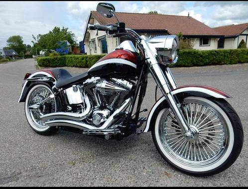 Harley-davidson fatboy custom 10.000 Miles als nieuw 