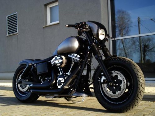 HARLEY-DAVIDSON FXDF FAT BOB Geheel Verbouwd Drag Bike