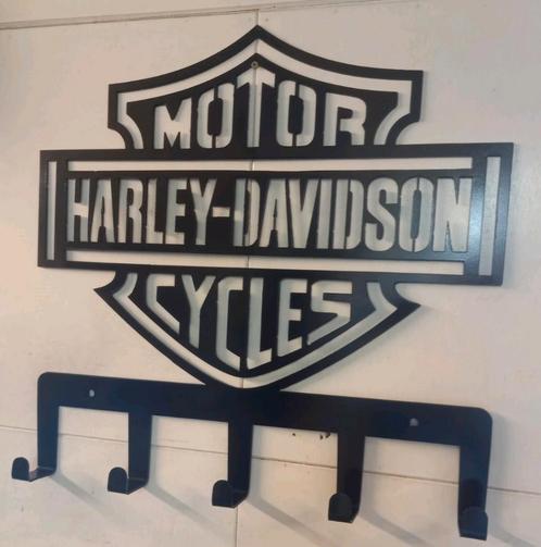 Harley-Davidson hanger and logos