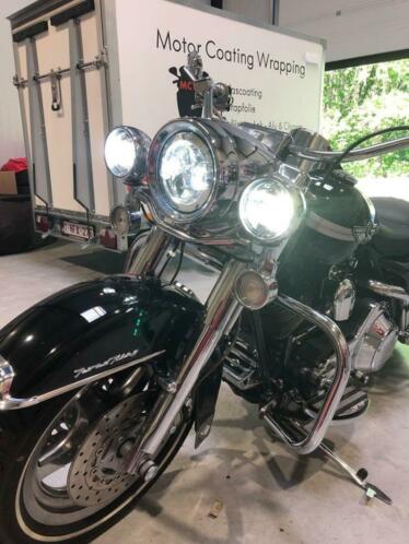 Harley Davidson LED koplamp lampenset Chrome