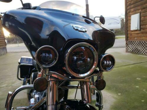 Harley Davidson LED koplamp lampenset Smoked