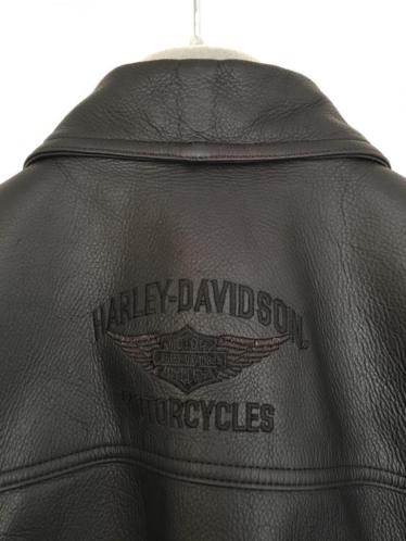 Harley Davidson lederen jas heren maat L dames maat S amp M 