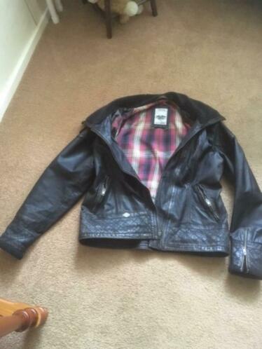 Harley Davidson leren dames motorjack