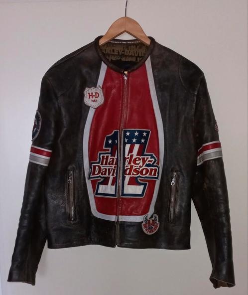 Harley Davidson leren jack.