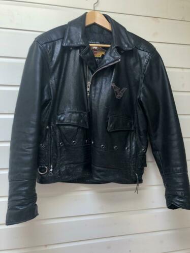 Harley davidson leren jas made in usa