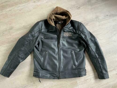 Harley Davidson leren motorjas motorjack L