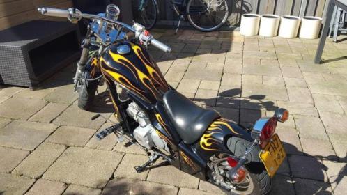 Harley-Davidson look - 49 cc 4 versnellingen met kenteken