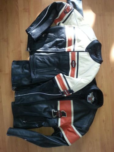 Harley Davidson Motorjacks, echt leder, orgineel, ongedragen