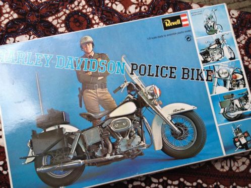 Harley-Davidson Police model uit 1981.