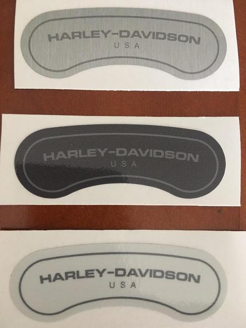 Harley davidson remklauw insert inlay vinyl Softail NIEUW