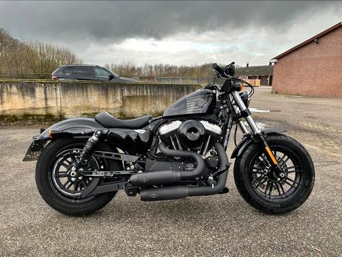 Harley-Davidson Sportster 48, 7DKM, REGELBAAR UITLAATSYSTEEM