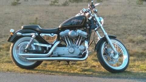 Harley Davidson Sportster 883 custom in nieuw staat