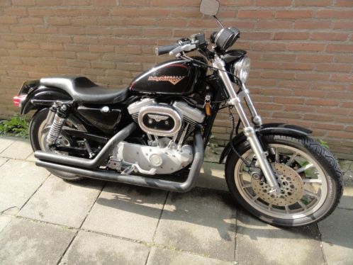 Harley Davidson Sportster XLH 1200 S mat zwarte uitlaten