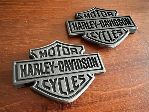 Harley Davidson tank emblemen