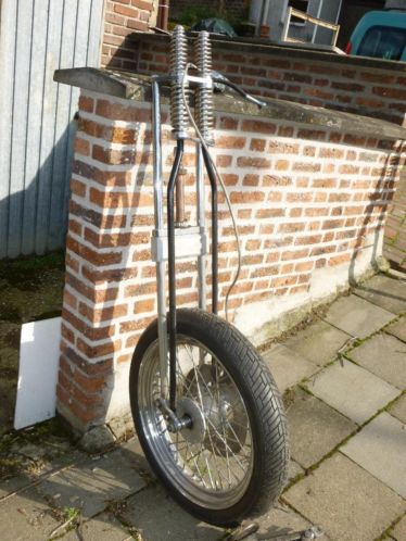 Harley-Davidson voorvork kompl. met wiel,schijfrem en hendel