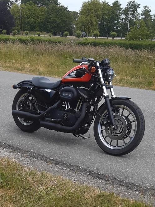 Harley Davidson xl sportster 883 R oranje zwart zeer mooi