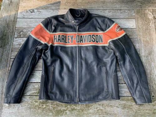Harley Davison 034Victory Lane034 leren motorjas (L)