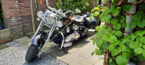 Harley Fatboy 2007, 14.500 km. NL motor. Prachtige staat
