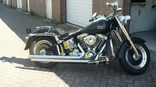 Harley Fatboy look met 113 Cubic inch Blok