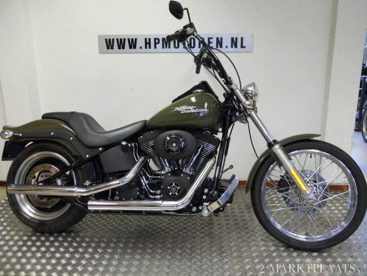 Harley fxstb night train softail 1450 bj.2005 bovaggarantie