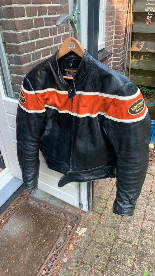 Harley motor jas, Vanson, super kwaliteit, maat ML