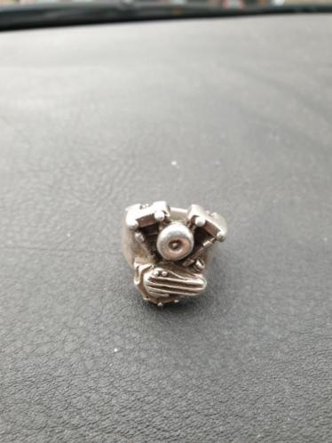 Harley ring zilver