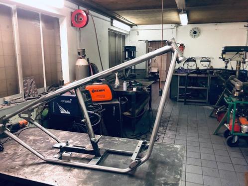 Harley shovelhead hardtail frame