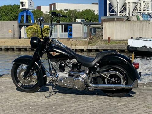 Harley Softail classic Mexican style..