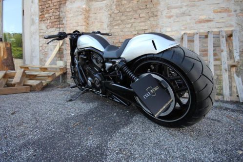 Harley V Rod Night Rod Side mount Custom Kenteken houder