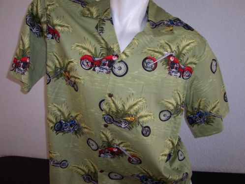 Hawaii Chopper Biker blouse 
