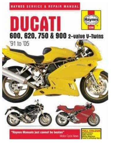 Haynes manual Ducati 600, 750 amp 900 2-Valve V-Twins (91 - 05