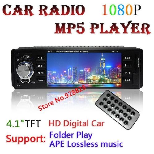  HD Digital auto Stereo FM Radios MP3 MP4 MP5 