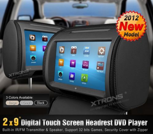 HD908 2x9034 Digital Touch Hoofdsteun DVD player