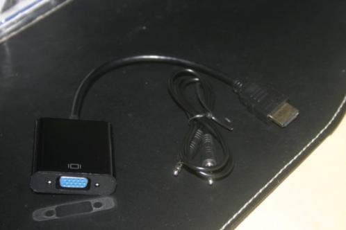 HDMI naar VGA omzetter  convertor ( met geluid )