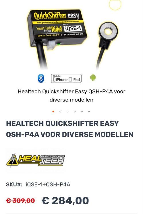 HEALTECH QUICKSHIFTER EASY QSH-P4A VOOR DIVERSE MODELLEN