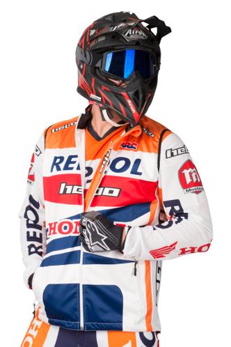 Hebo Montesa Team Vest Oranje (Crosstruien, Crosskleding)