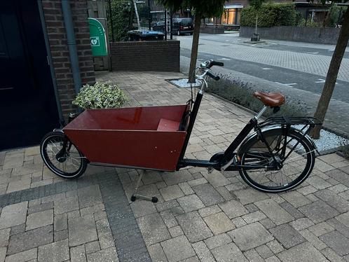 Heerlijke bakfiets voor hippe moedervader (NIET ELEKTRISCH)